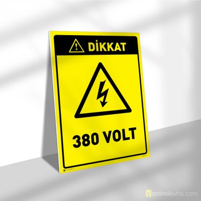 Dikkat 380 Volt