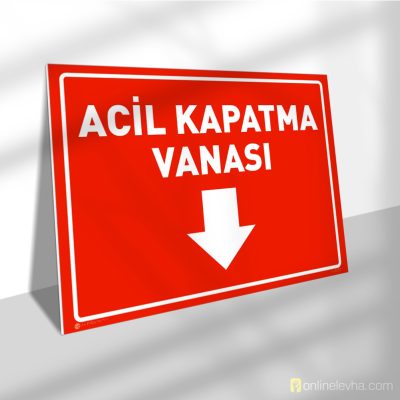 Acil Kapatma Vanası Alt Yönlendirme