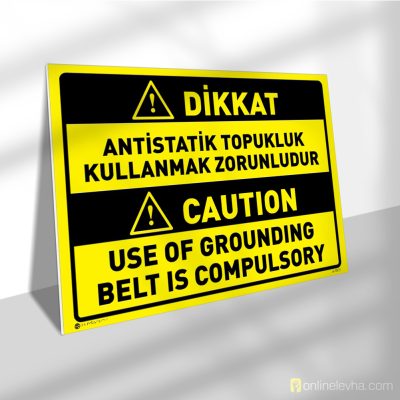 Antistatik Topukluk Kullanmak Zorunludur