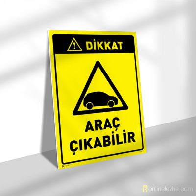 Dikkat Araç Çıkabilir