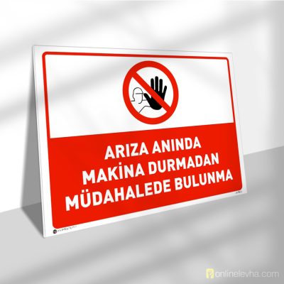 Arıza Anında Makina Durmadan Müdahalede Bulunma