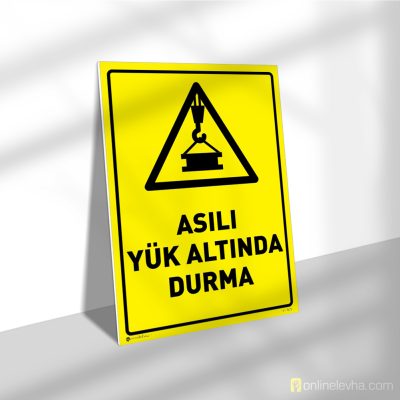 Asılı Yük Altında Durma
