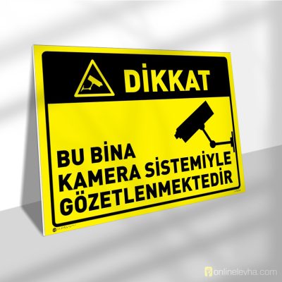 Bu Bina Kamera Sistemiyle Gözetlenmektedir