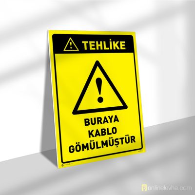 Tehlike Buraya Kablo Gömülmüştür