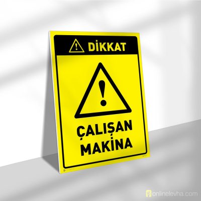 Dikkat Çalışan Makina