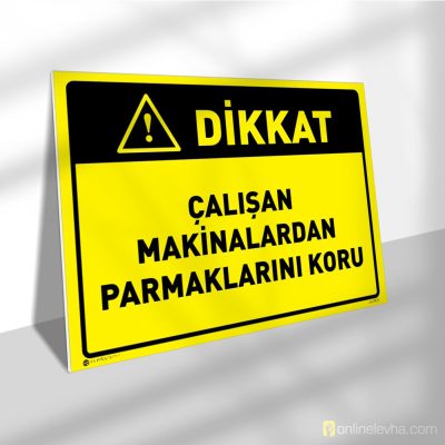 Çalışan Makinalardan Parmaklarını Koru