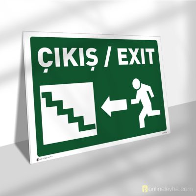 Acil Çıkış Merdiveni Sol Yön