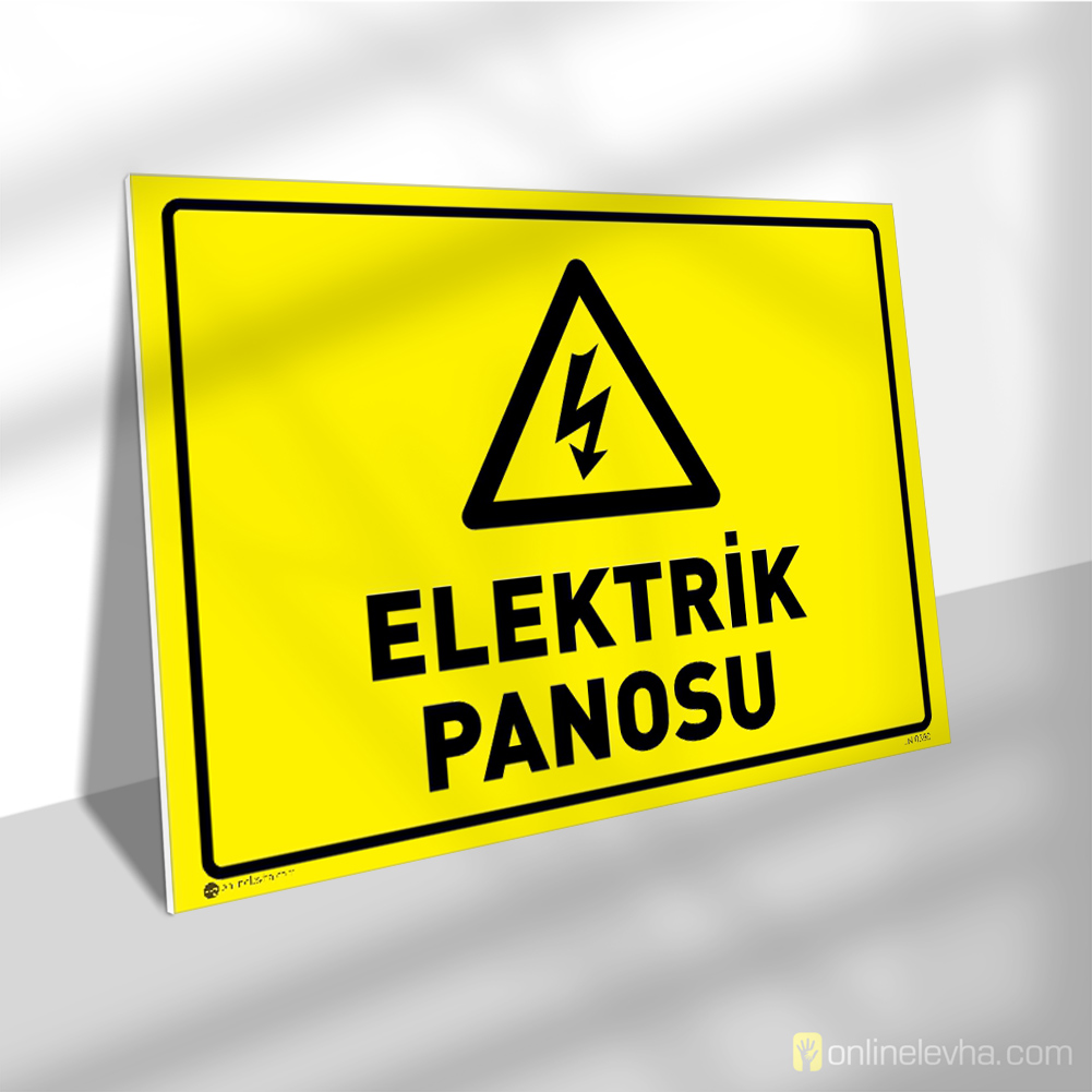 Elektrik Panosu | İş Güvenlik Levhaları Elektrik Panosu