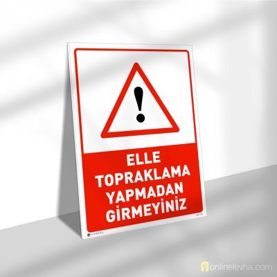 Elle Topraklama Yapmadan Girmeyiniz