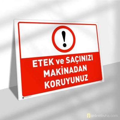 Etek ve Saçınızı Makinadan Koruyun