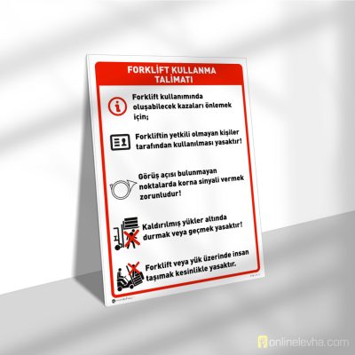 Forklift Kullanma Talimatı