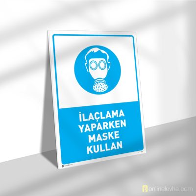 İlaçlama Yaparken Maske Kullan