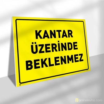Kantar Üzerinde Beklenmez