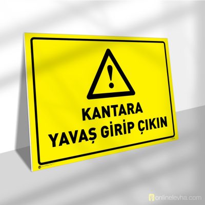 Kantara Yavaş Girip Çıkın