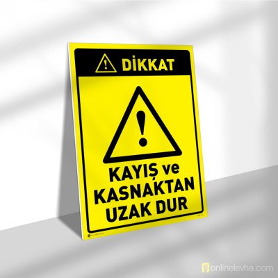 Dikkat Kayış ve Kasnaktan Uzak Dur