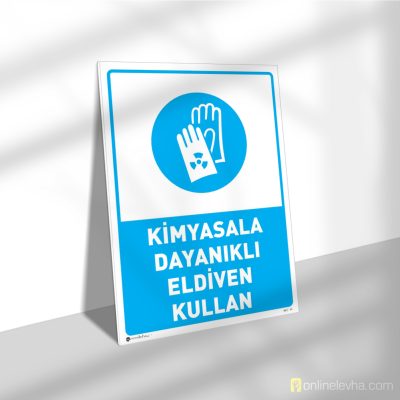 Kimyasala Dayanıklı Eldiven Kullan