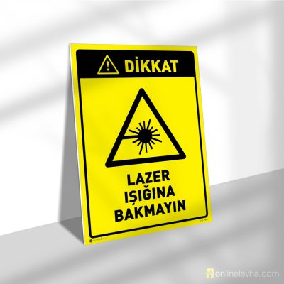 Dikkat Lazer Işığına Bakmayın