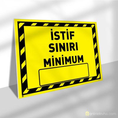 İstif Sınırı Minimum