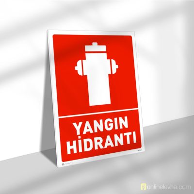 Yangın Hidrantı | İş Güvenlik Levhaları Yangın Hidrantı