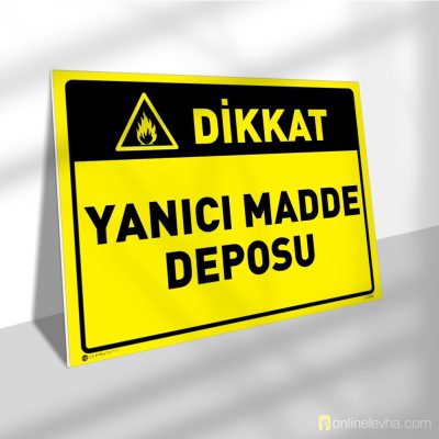 Dikkat Yanıcı Madde Deposu