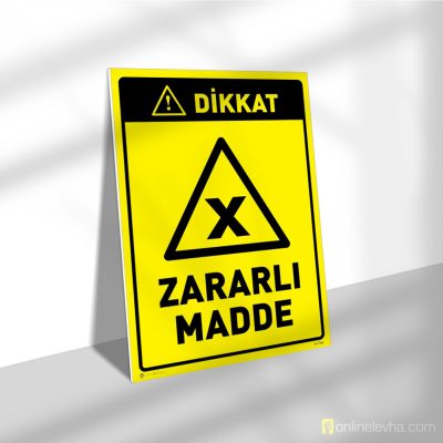 Dikkat Zararlı Madde