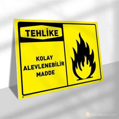 Tehlike Kolay Alevlenebilir Madde