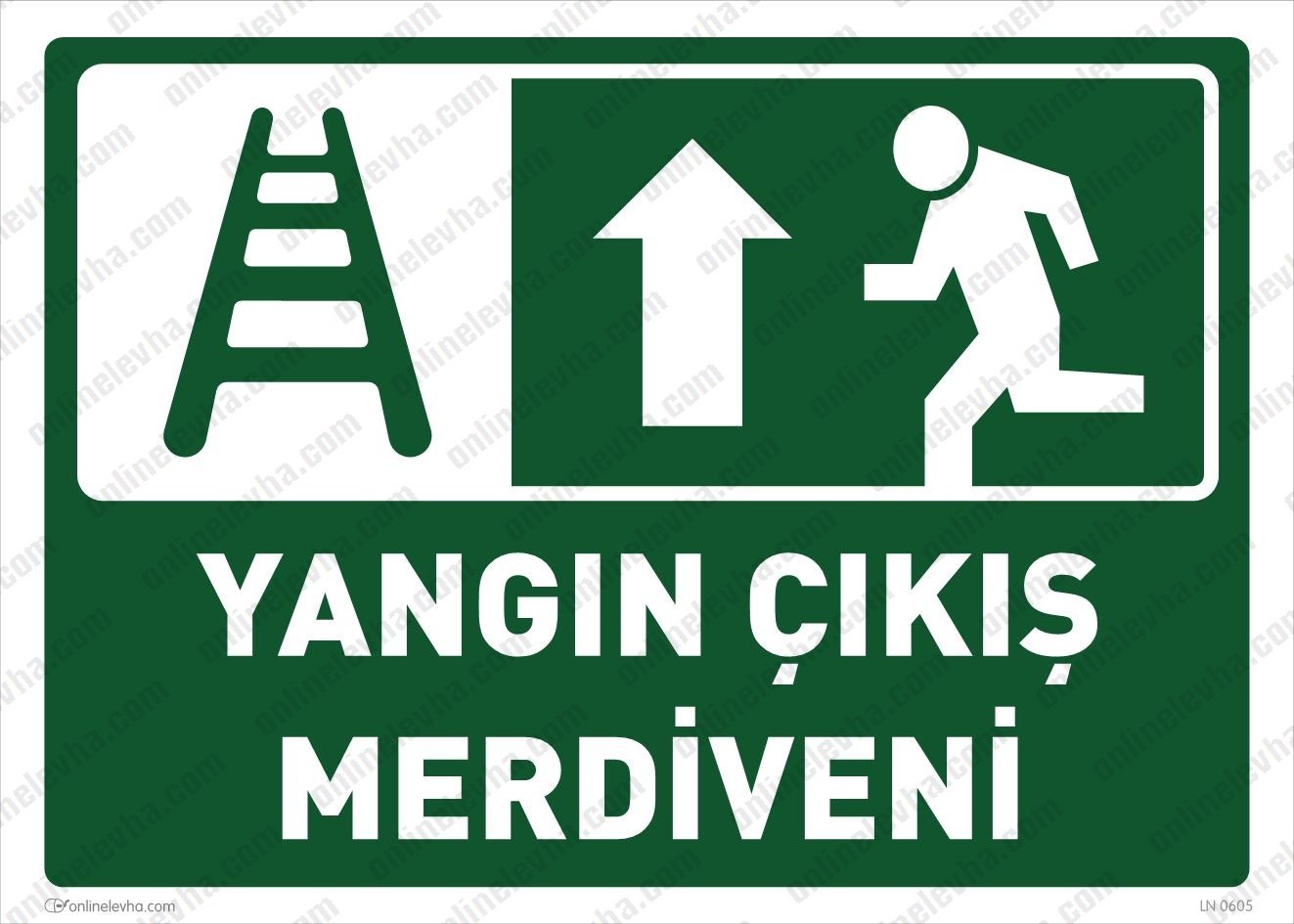 yangin-cikis-merdiveni-yukari-yon (2) | İş Güvenlik Levhaları