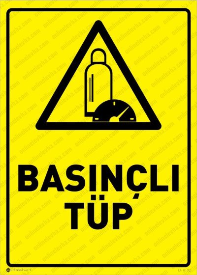 Basınçlı Gaz Tüpleri Levhası