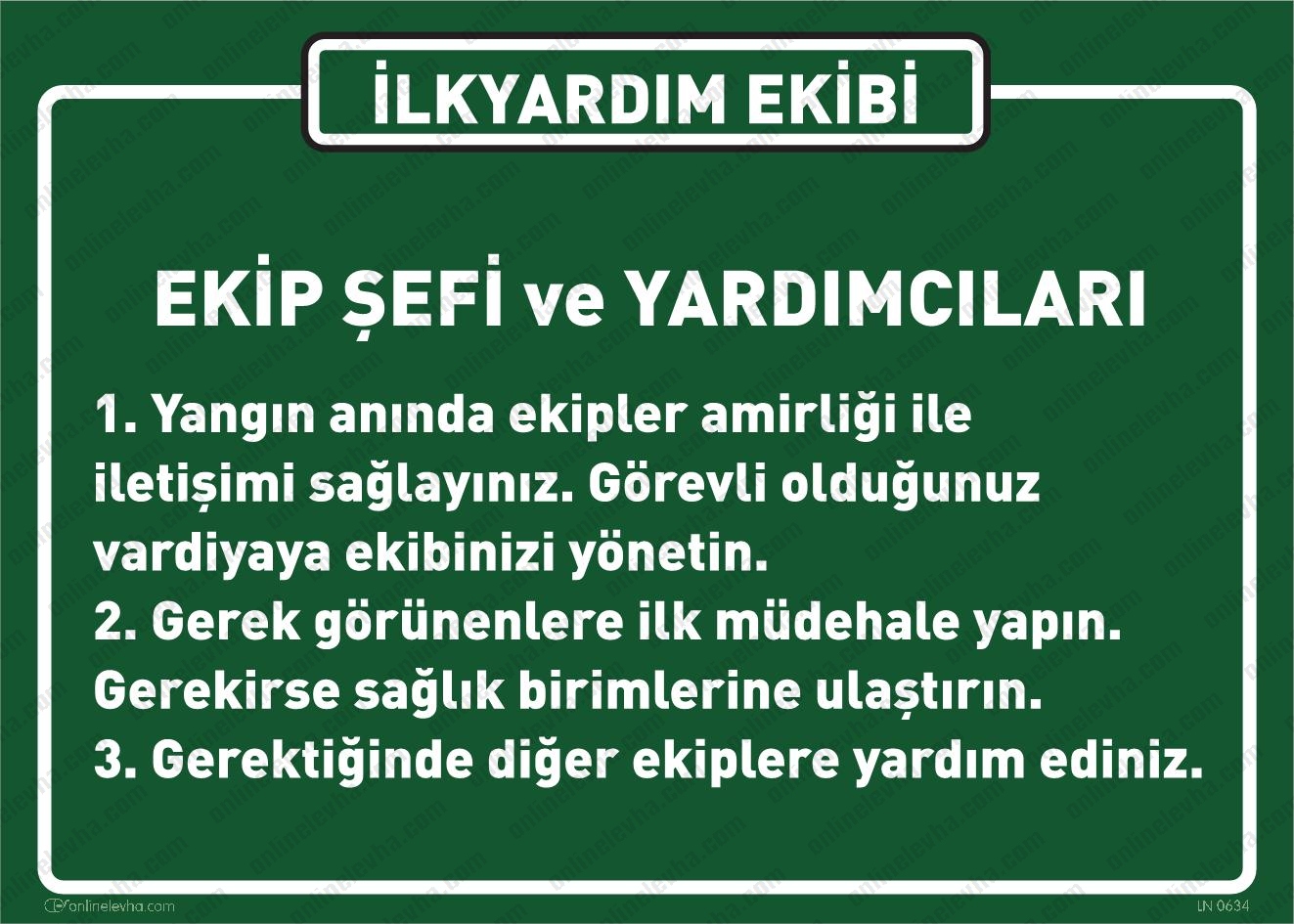 ilkyardim-ekibi | İş Güvenlik Levhaları