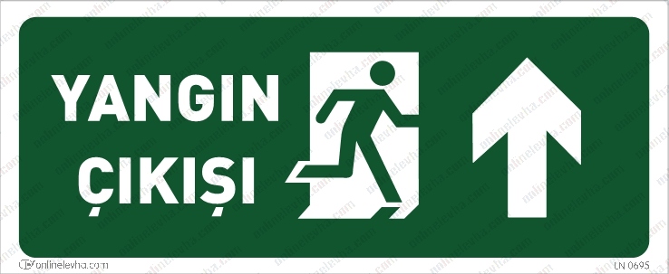 yangin-cikisi-yukari-sag | İş Güvenlik Levhaları