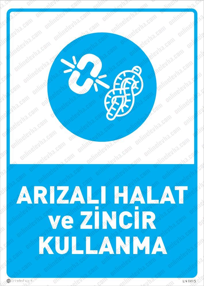 arizali-halatve-zincir-kullanma | İş Güvenlik Levhaları