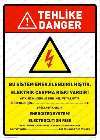 Enerjilendirilmiş Sistem Levhası
