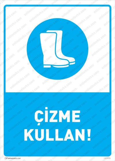 Çizme Kullan Levhası