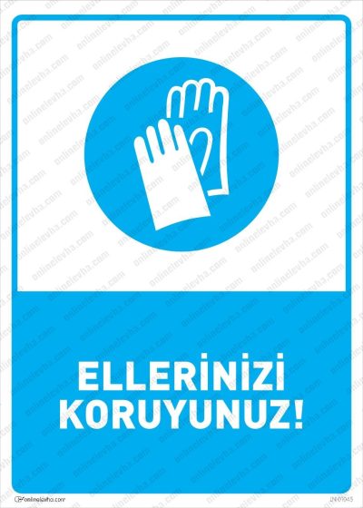 Ellerinizi Koruyunuz Levhası