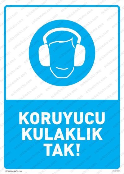 Koruyucu Kulaklık Tak Levhası
