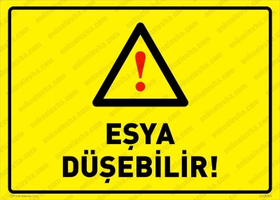 Eşya Düşebilir Levhası