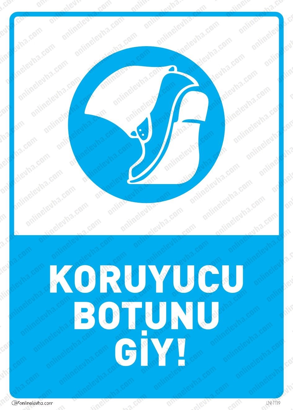 koruyucu-botunu-giy | İş Güvenlik Levhaları
