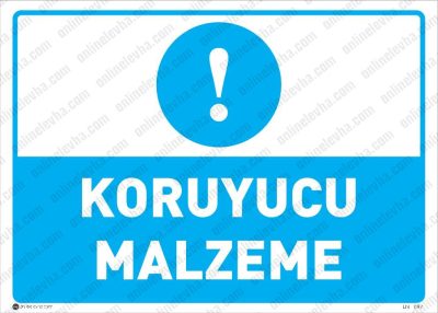 Koruyucu Malzeme Levhası
