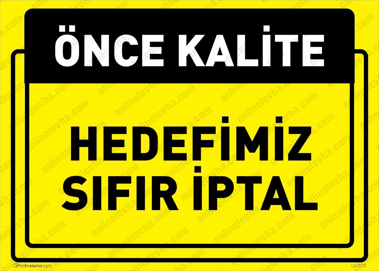 hedefimiz-sifir-iptal | İş Güvenlik Levhaları