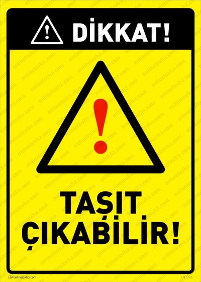 Taşıt Çıkabilir Levhası