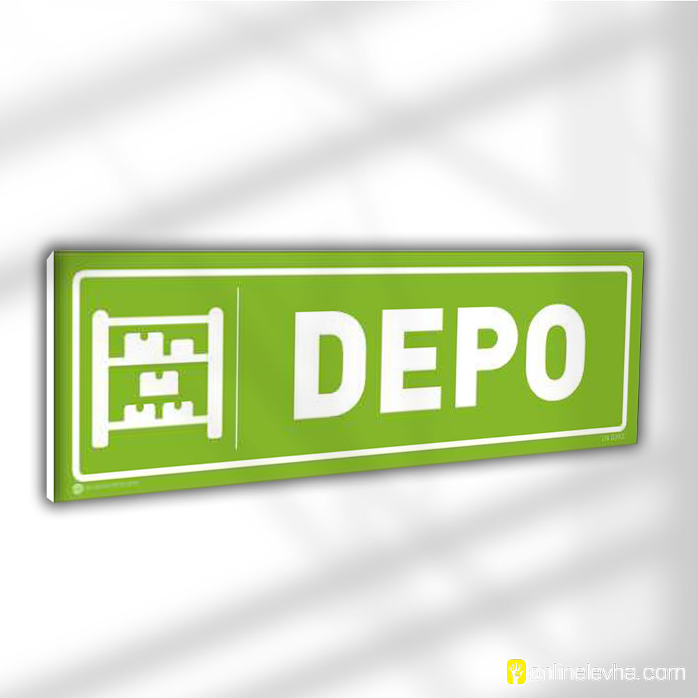 depo-kapi-isimligi-392-fyesil | İş Güvenlik Levhaları