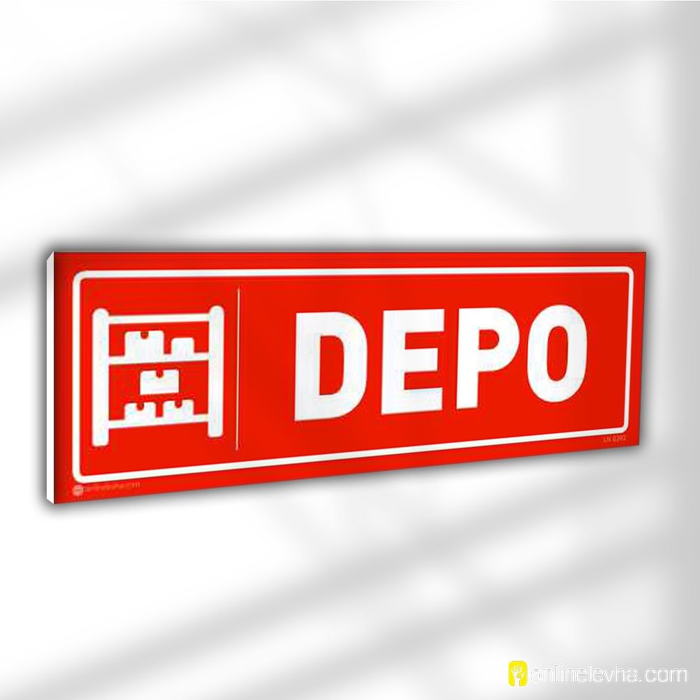 depo-kapi-isimligi-392-kirmizi | İş Güvenlik Levhaları