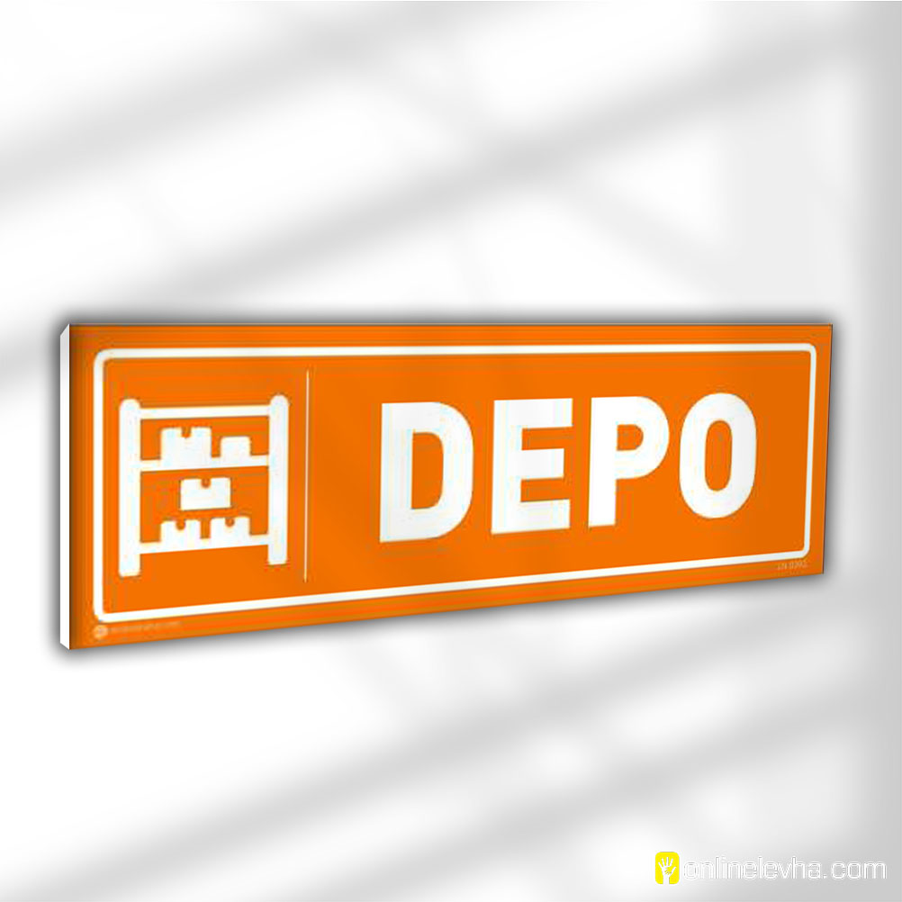 depo-kapi-isimligi-392-turuncu | İş Güvenlik Levhaları