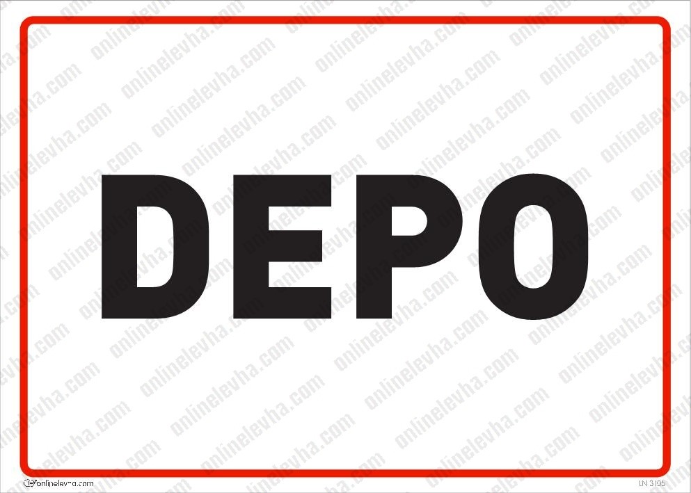 depo-levhasi | İş Güvenlik Levhaları