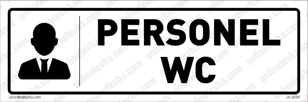 personel-wc-kapi-isimligi-1 | İş Güvenlik Levhaları