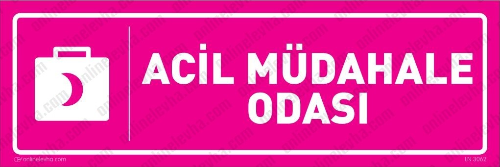 acil-mudahale-odasi-levhasi-7 | İş Güvenlik Levhaları