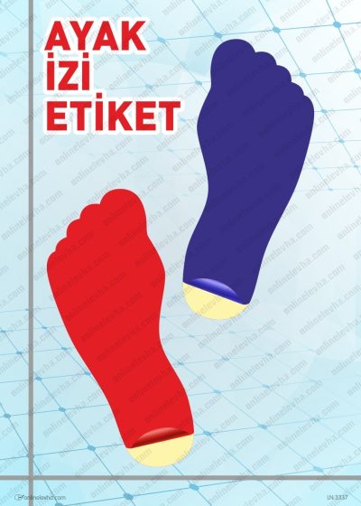 Ayak İzi Etiket