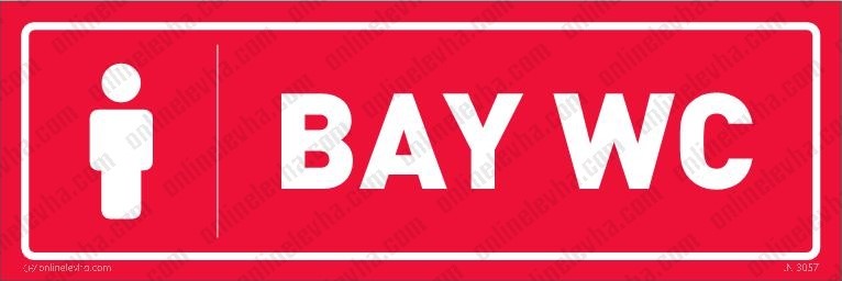 bay-wc-kapi-isimligi-6 | İş Güvenlik Levhaları