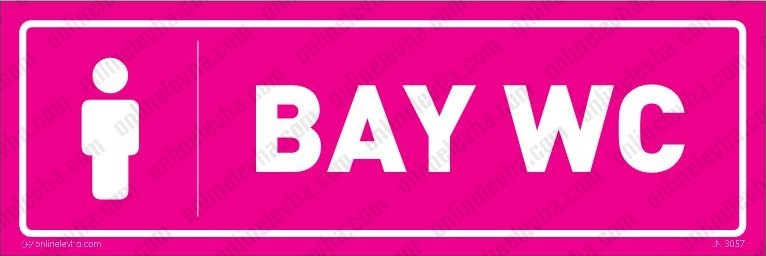 bay-wc-kapi-isimligi-7 | İş Güvenlik Levhaları