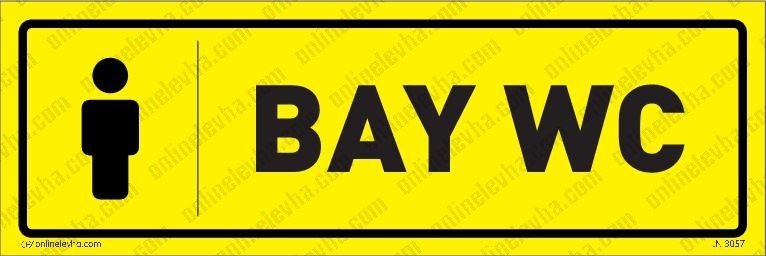 bay-wc-kapi-isimligi-9 | İş Güvenlik Levhaları